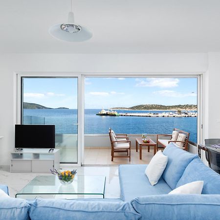 Sea View Bliss 2Br Agios Getaway Apartment Agios Nikolaos  Luaran gambar